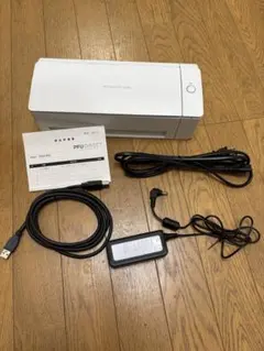 たまった書類を一気にスキャン 富士通 ScanSnap iX1500（白）使用少