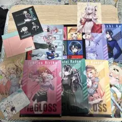 hololive クリアファイル10枚、その他グッズまとめ売り