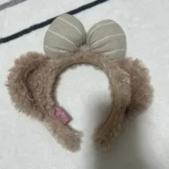 耳付きカチューシャ ベージュ