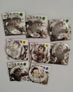 鬼滅の刃 全集中展 刀鍛冶の里編 柱稽古編 幕間画 缶バッジ 竈門炭治郎８点
