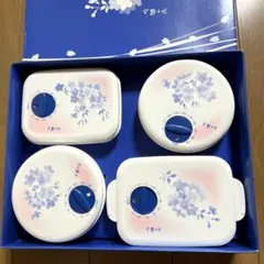 宇野千代 電子レンジ容器 夢桜 ４点セット 株式会社森井