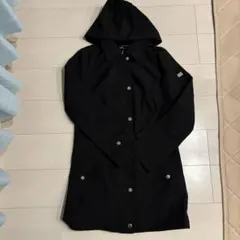 TOMMY HILFIGER トミーフィルフィガーフード付きブラックジャケット