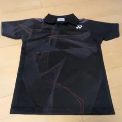 YONEX VERSICOOL ポロシャツ SS ブラック/レッド