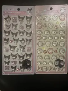 【正規品】ちいかわ　クロミ　ポンポンドロップシール