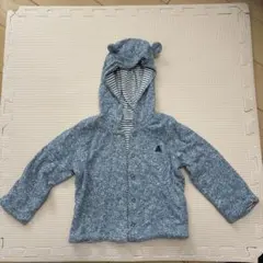 サイズ80 リバーシブルパーカー　baby GAP ブルー