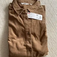 UNIQLO コーデュロイシャツ XL ベージュ
