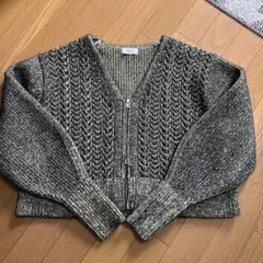Lui's ダブルジップニット