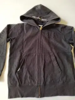 ブルークロス　Champion ブラック ジップアップパーカー 150