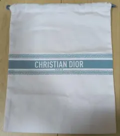 CHRISTIAN DIOR ロゴ入りポーチ（巾着袋）