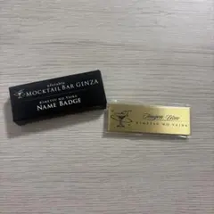 鬼滅の刃 モクテルバー銀座 ネームバッジ 宇髄天元