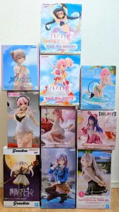 【まどマギ/着せ恋/アーリャさん/アイ他】プライズ10体セットまとめ売り