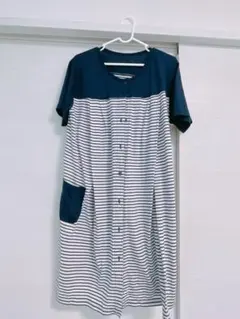 値下げ中！マタニティワンピース M〜L ネイビー