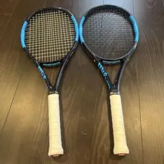 2本 硬式ラケット