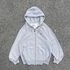 NIKE 00s 90s ジップ　パーカー　短丈　y2k シティー　古着