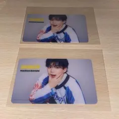 Doki it クリアソロカード 長尾謙杜 2枚セット