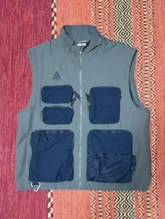 NIKE ACG メッシュ ユーティリティベスト ブラウン M - メルカリ