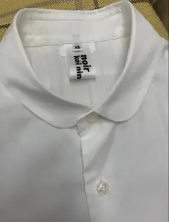 noir kei ninomiya プリーツバックシャツ XS ホワイトのサムネイル