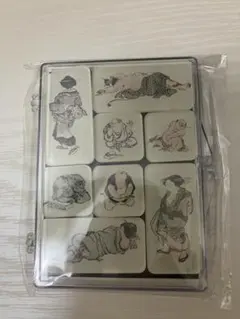 ぜんぶ北斎のしわざでした展　北斎漫画八点　マグネット