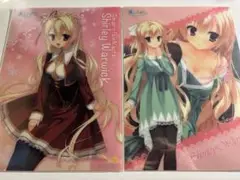 天色*アイルノーツ　シャーリィ　クリア下敷き