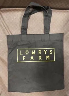 【LOWRYS FARM】ローリーズファーム トートバッグ エコバッグ 黒のサムネイル