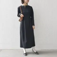 SHIPS any:〈洗濯機可能〉スタイル コンシャス ワンピース