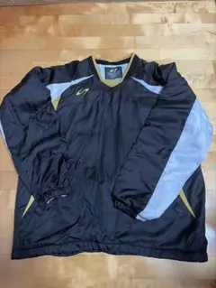 JASPO Vネックジャケット Mサイズ 黒/白/金