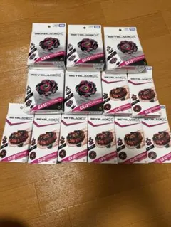 ベイブレードXエアロペガサス・マンモスタス×2・コバルトドレイク4個