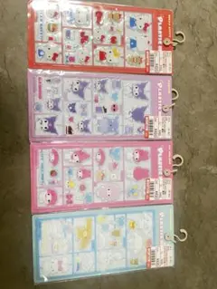 ★正規品★ プラスチックモデル風シール　サンリオ4点セット