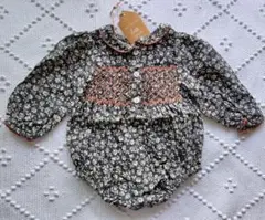 Little cotton clothes　ロンパース　12-18m