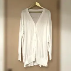ユニクロ カーディガン ホワイト