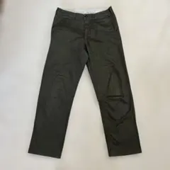 UNIQLO ヴィンテージレギュラーフィットチノ79カーキ