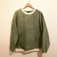 ZARA オリーブグリーン スウェット M