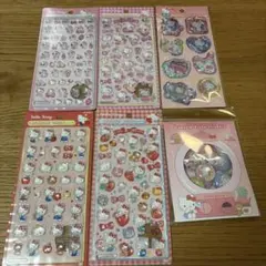 正規品 キティ　ボンボンドロップシールほか6点 第二弾 第二弾