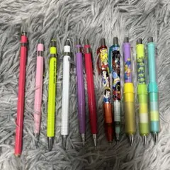 カラフルシャープペンシル11本セット