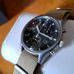 【極美品】電池交換+替バンド　TIMEX タイメックス MK1 クロノグラフ