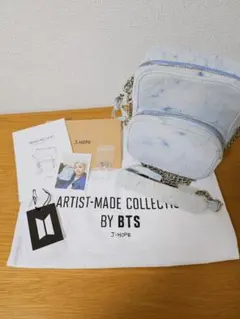 サバサ　J-HOPE アーティストメイド　ホビ　ホソク BTS】ARTIST-MADE COLLECTION BY BTS [J-HOPE] SIDE BY SIDE MINI BAG