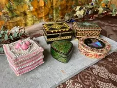 小物入れ インテリア セット 昭和レトロ 当時物