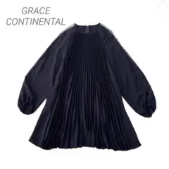 ふみふみ様専用です★美品★レース切替プリーツチュニック