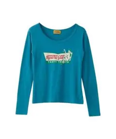 HYSTERIC GLAMOUR 長袖Tシャツ ターコイズ