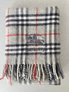 【未使用】バーバリー　大判ストール　マフラー ひざ掛け