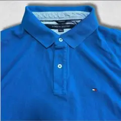 TOMMY HILFIGER ポロシャツ XXL ブルーのサムネイル