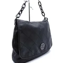 【美品】TORY BURCH トリーバーチ　キルティングチェーンショルダーバッグ