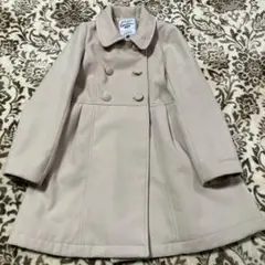 lovetoxic ベージュ ダブルボタン コート M