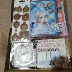 文房具セット ステッカー・メモ帳・ファイル