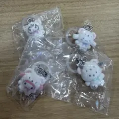 サンリオ めじるしアクセサリーふわふわスノー 4個セット