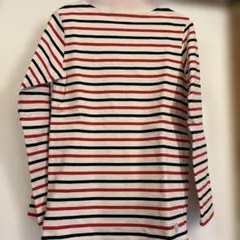 ORCIVAL 長袖Tシャツ 赤・紺・白のストライプ　サイズ1