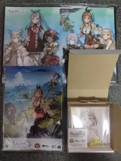 ライザのアトリエ3 アクリルスタンド アクリルブロック ミニ屏風 3種セット