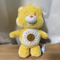 タグ付き　ケアベア　きらきらMBぬいぐるみ2 イエロー