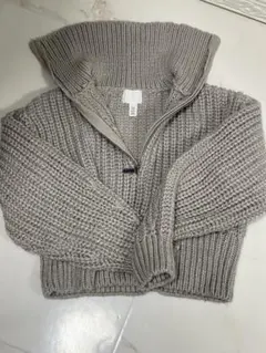 H&M グレー ニットセーター XS