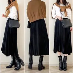 UNIQLO Theory ユニクロセオリー　ラッププリーツスカート